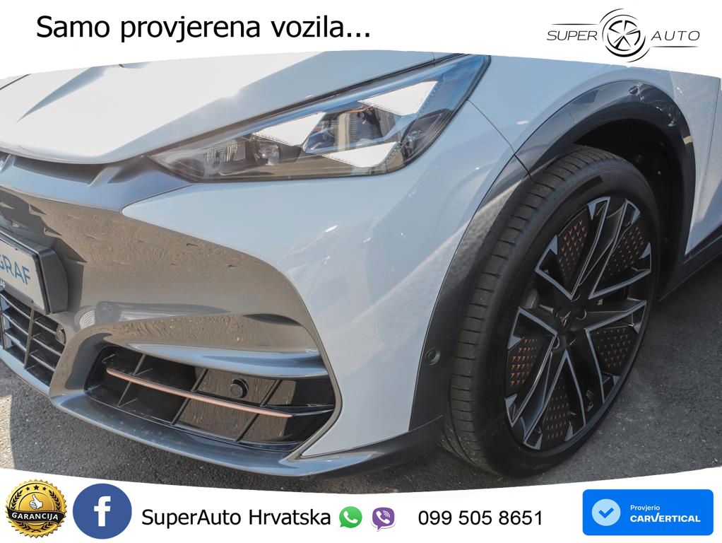 Cupra Tavascan 82 kWh (286 KS) ACC+HEAD+4xGR SJED+360+PANO