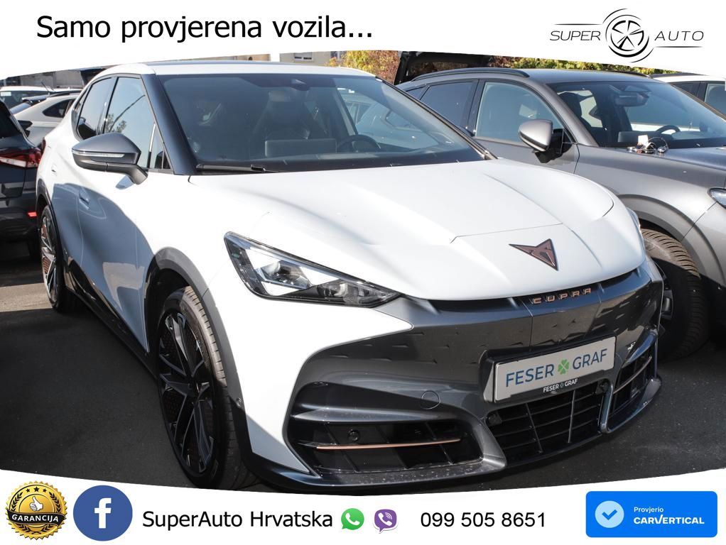 Cupra Tavascan 82 kWh (286 KS) ACC+HEAD+4xGR SJED+360+PANO