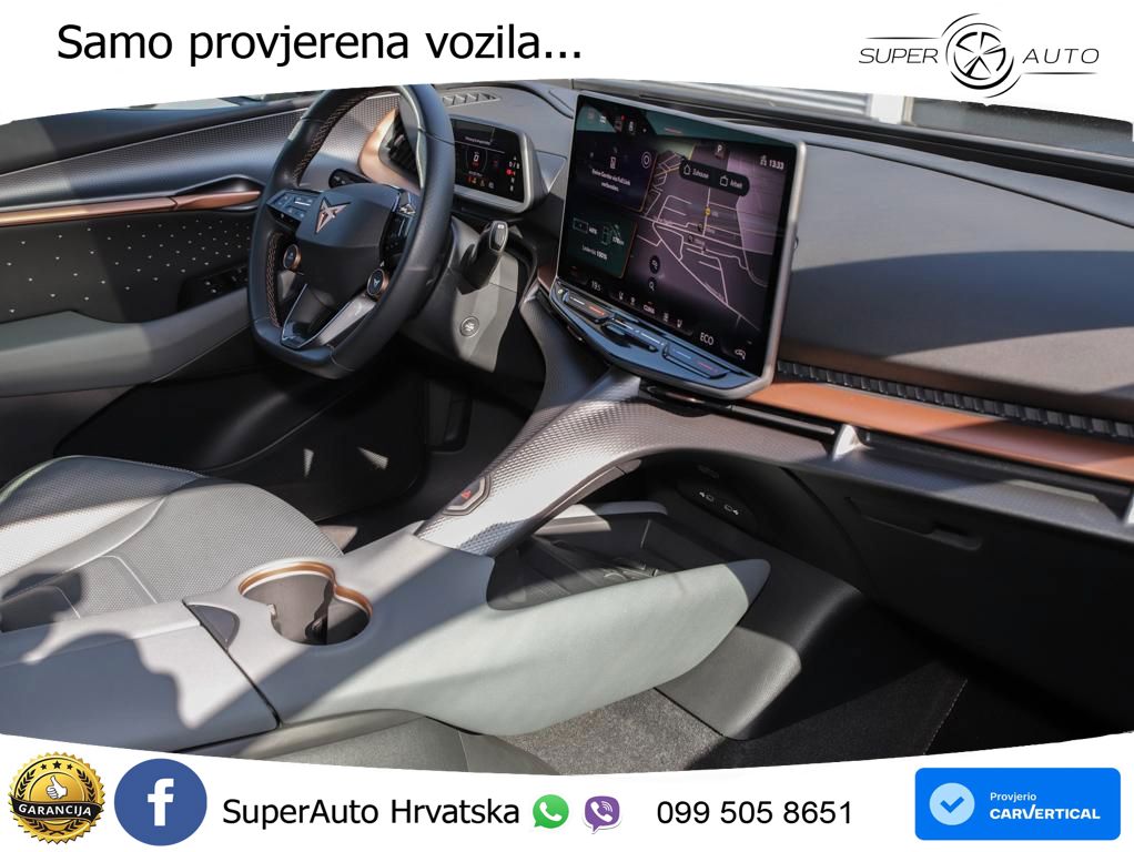 Cupra Tavascan 82 kWh (286 KS) ACC+HEAD+4xGR SJED+360+PANO