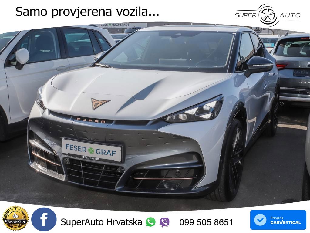 Cupra Tavascan 82 kWh (286 KS) ACC+HEAD+4xGR SJED+360+PANO