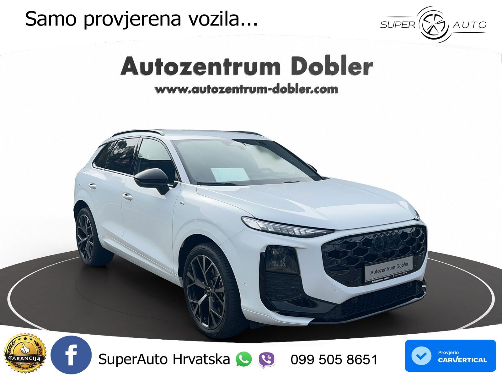 Audi Q3 2.0 TDI (150 KS) S tronic S line MATRIX+GR SJED+KAM