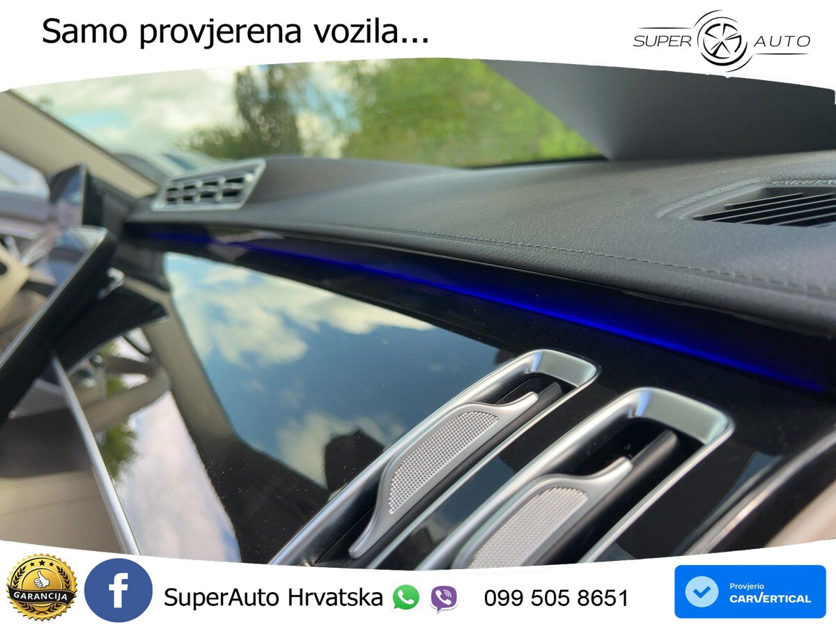 Mercedes S 500 (435 KS) EQ Boost 4MATIC 9G-TRONIC AMG ACC+HEAD+4xGR SJED+360+PANO