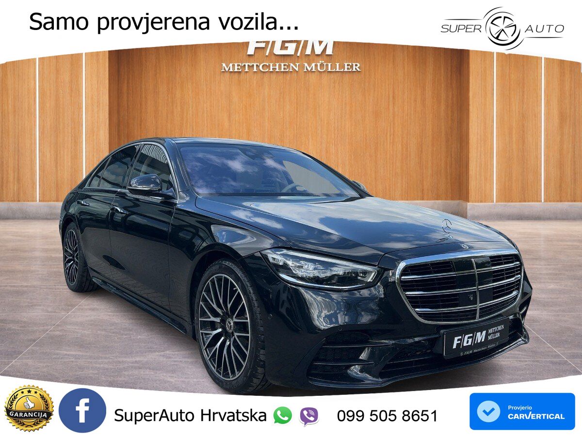 Mercedes S 500 (435 KS) EQ Boost 4MATIC 9G-TRONIC AMG ACC+HEAD+4xGR SJED+360+PANO