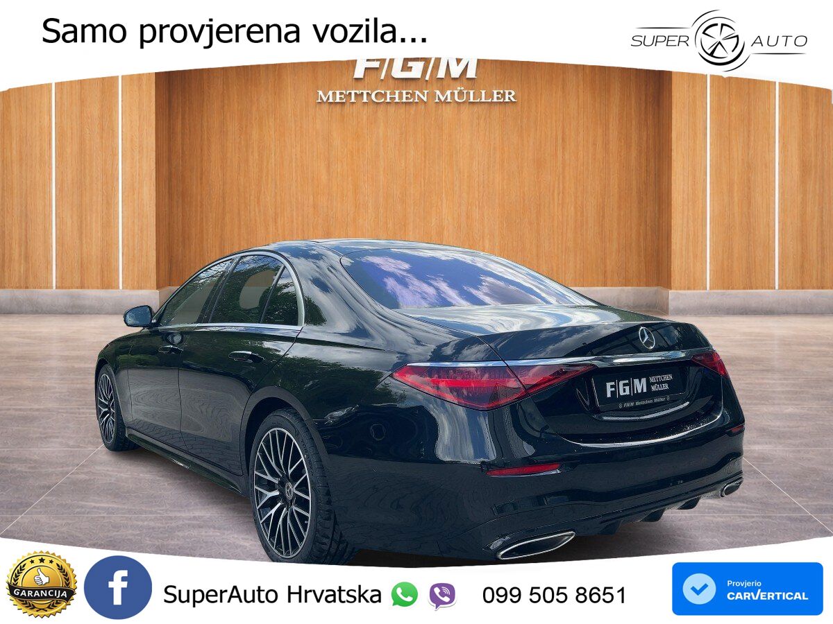 Mercedes S 500 (435 KS) EQ Boost 4MATIC 9G-TRONIC AMG ACC+HEAD+4xGR SJED+360+PANO