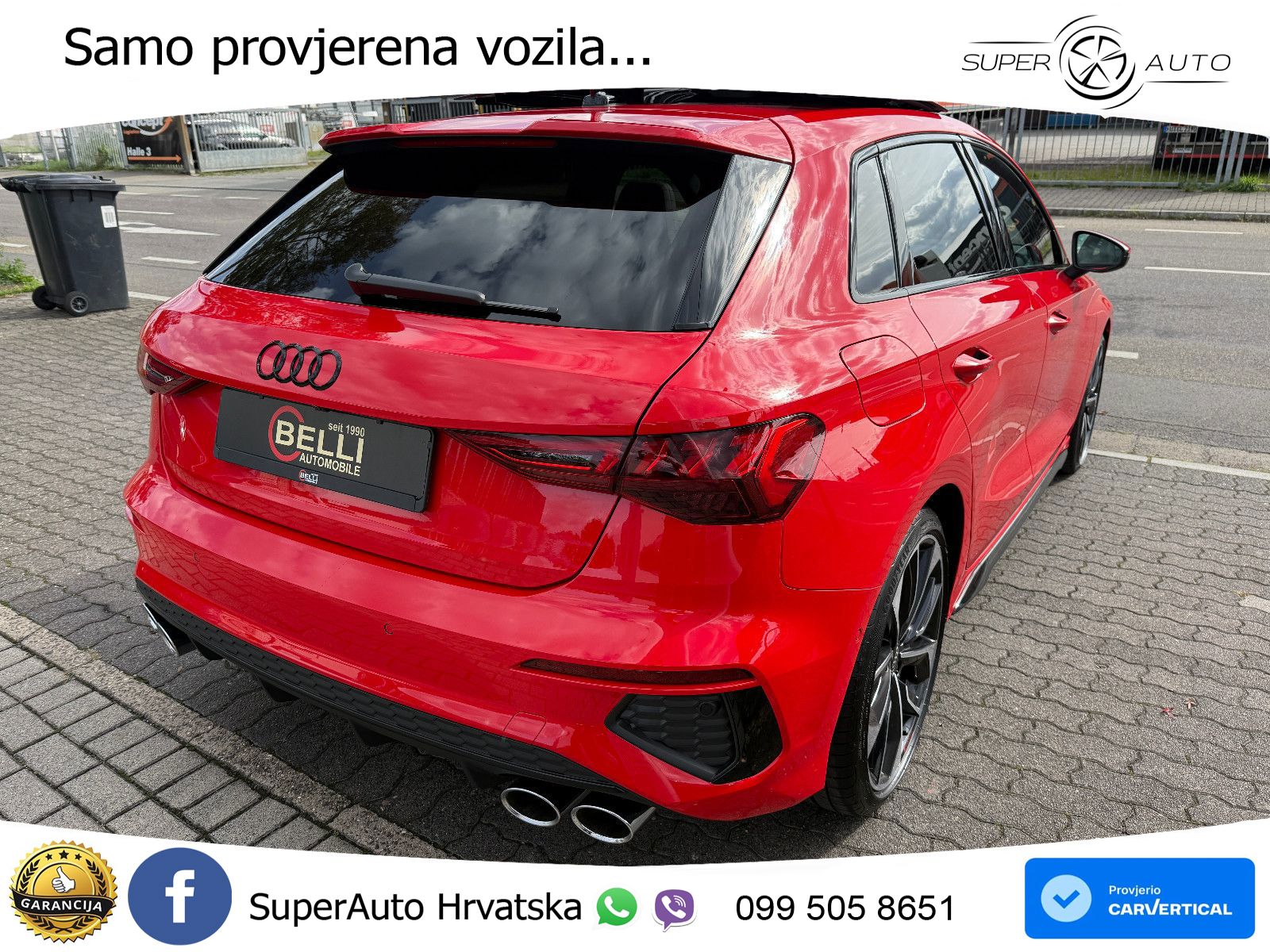 Audi S3 2.0 TFSI (310 KS) quattro S tronic LED+GR SJED+ACC