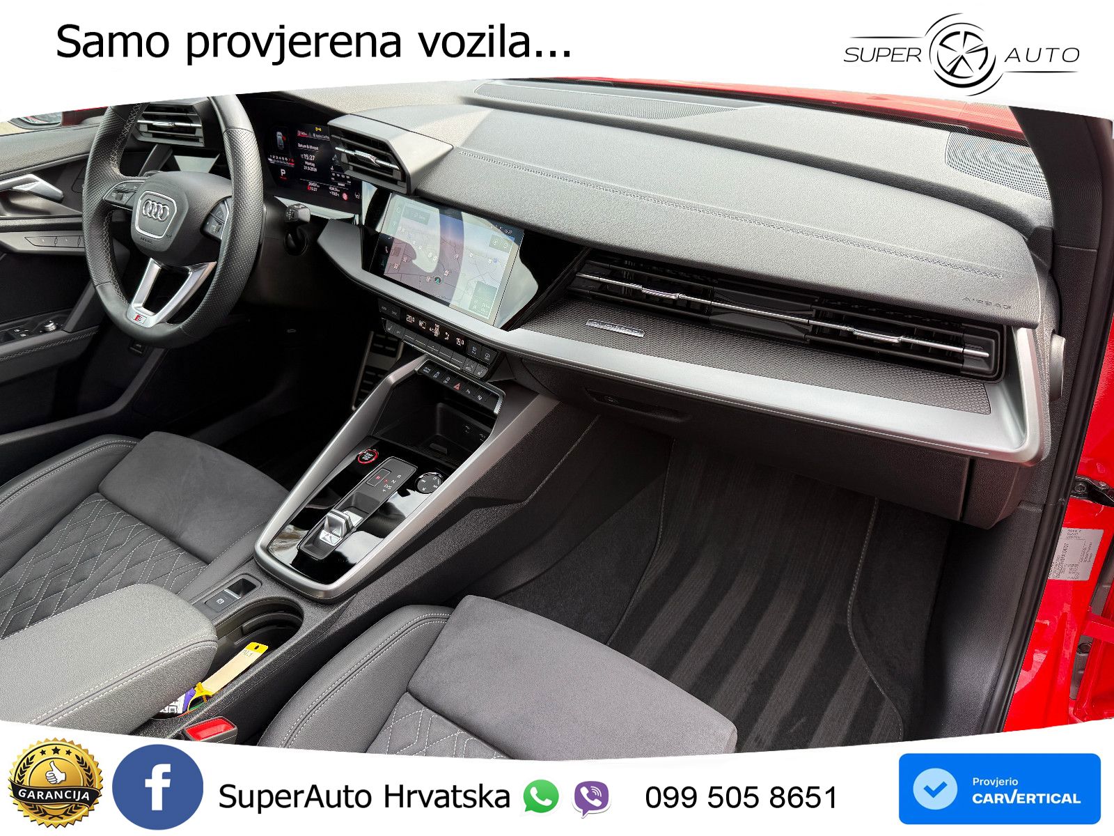 Audi S3 2.0 TFSI (310 KS) quattro S tronic LED+GR SJED+ACC