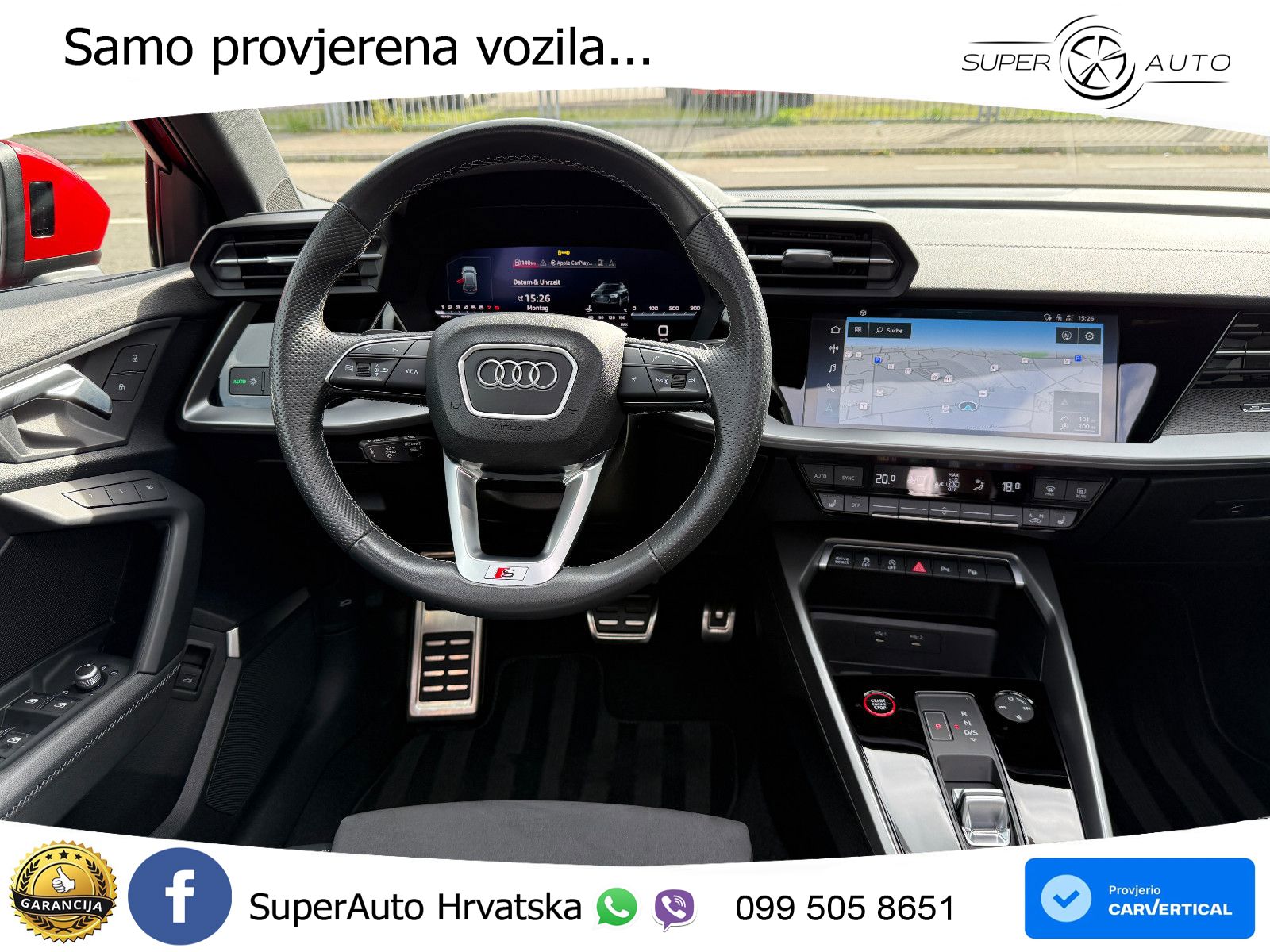 Audi S3 2.0 TFSI (310 KS) quattro S tronic LED+GR SJED+ACC