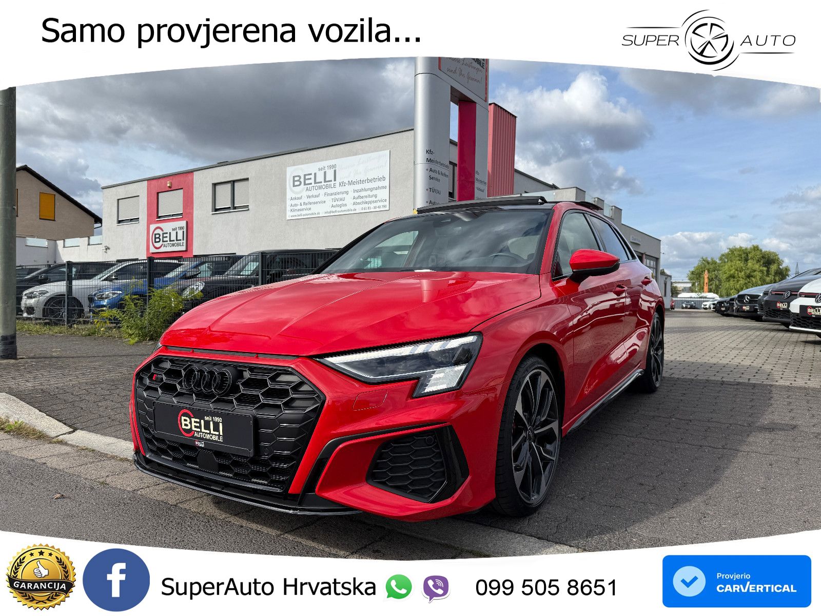 Audi S3 2.0 TFSI (310 KS) quattro S tronic LED+GR SJED+ACC