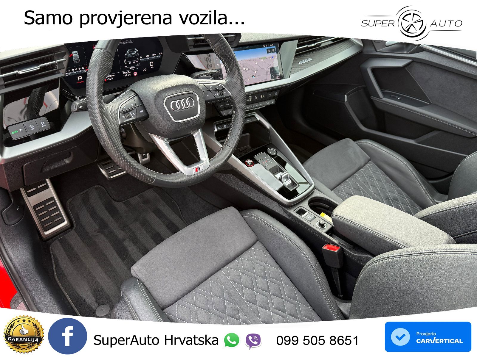 Audi S3 2.0 TFSI (310 KS) quattro S tronic LED+GR SJED+ACC