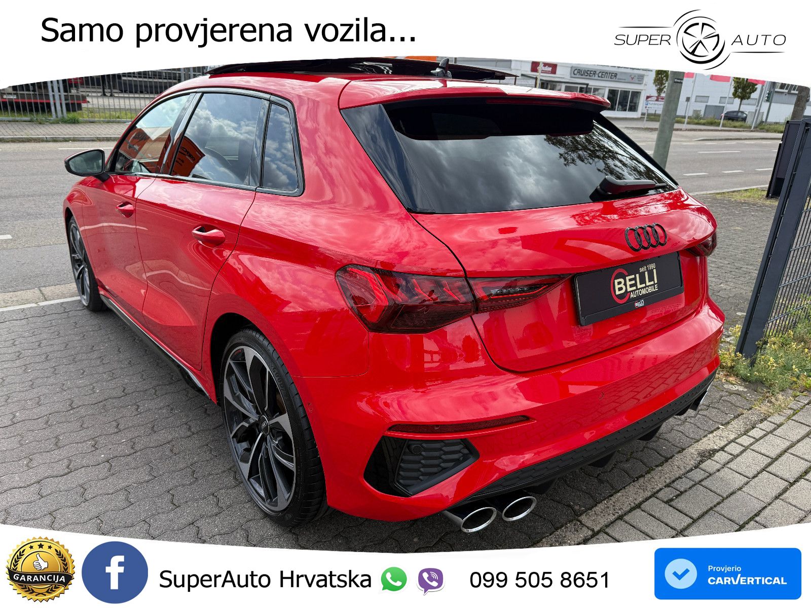 Audi S3 2.0 TFSI (310 KS) quattro S tronic LED+GR SJED+ACC