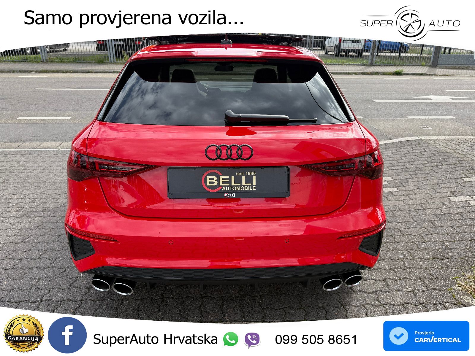 Audi S3 2.0 TFSI (310 KS) quattro S tronic LED+GR SJED+ACC