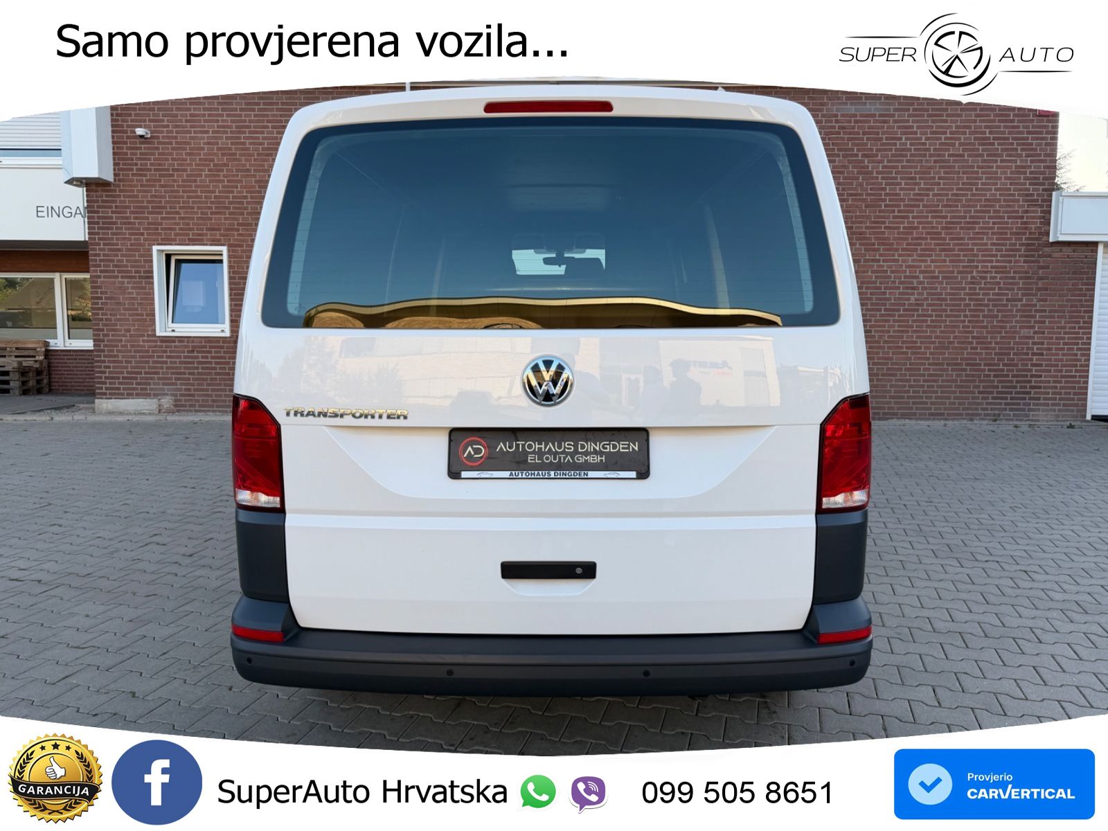Volkswagen T6.1 Transporter Kasten 2.0 TDI Lang 110 KS