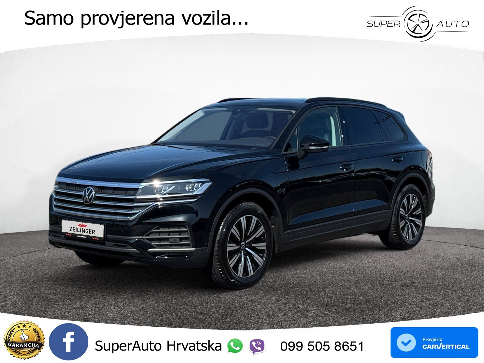 Volkswagen Touareg 3.0 V6 TDI (286 KS) 4MOTION Tiptronic ZRAČNI+ACC+GR SJED+KAM+PANO