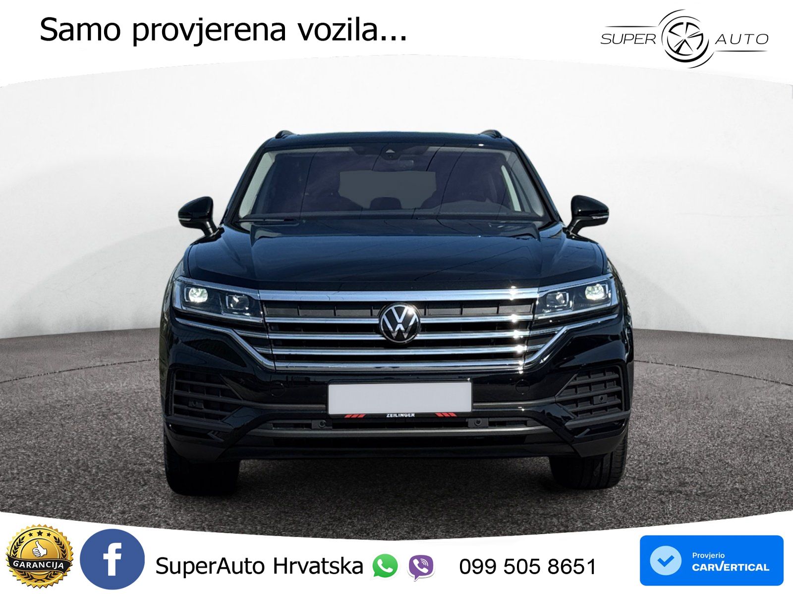 Volkswagen Touareg 3.0 V6 TDI (286 KS) 4MOTION Tiptronic ZRAČNI+ACC+GR SJED+KAM+PANO