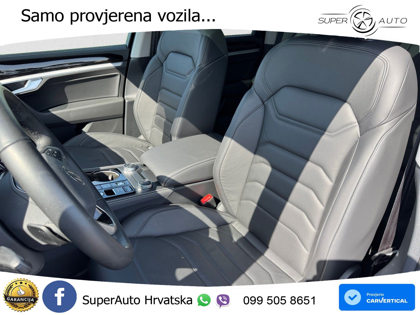 Volkswagen Touareg 3.0 V6 TDI (286 KS) 4MOTION Tiptronic ZRAČNI+ACC+GR SJED+KAM+PANO