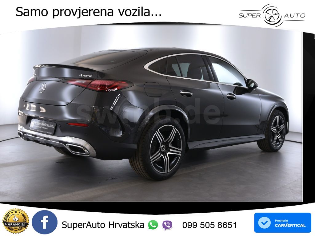Mercedes GLC Coupe 220d (197 KS) 4MATIC 9G-TRONIC AMG ACC+GR SJED+360+PANO
