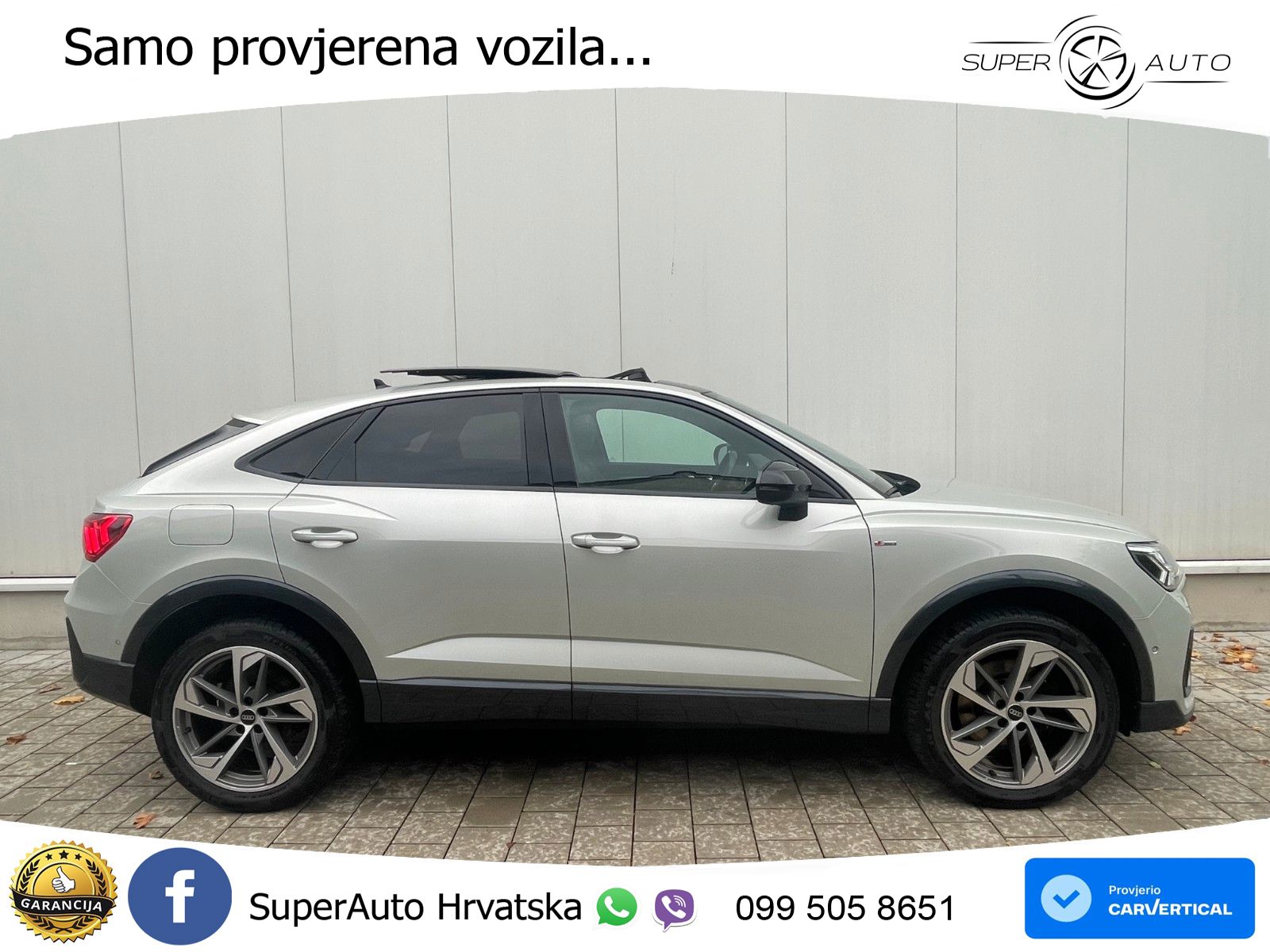 Audi Q3 Sportback 45 TFSIe (245 KS) S tronic 3x S line LED+GR SJED+ACC