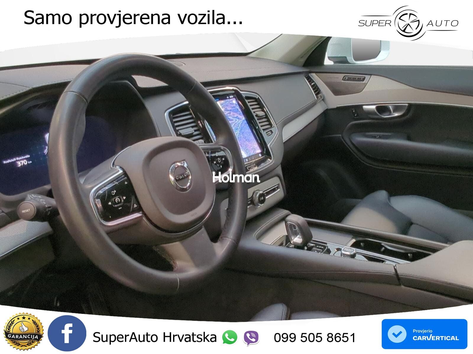 Volvo XC90 2.0 B5 Diesel AWD Automatic ACC+GR SJED+360+PANO