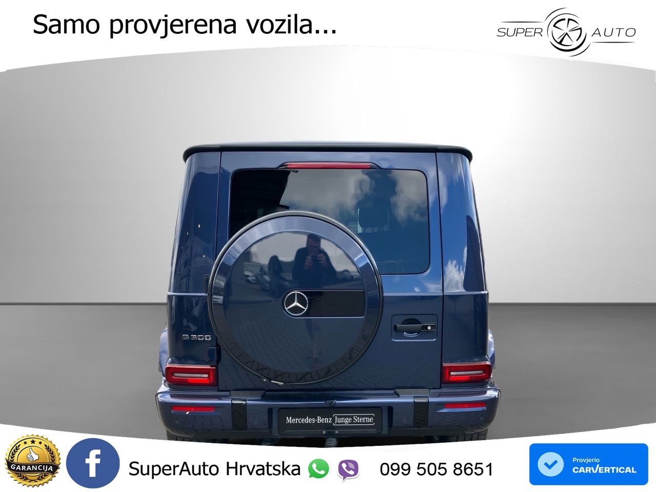 Mercedes G 500 Long (449 KS) 4MATIC 9G-TRONIC AMG LED+GR SJED+ACC