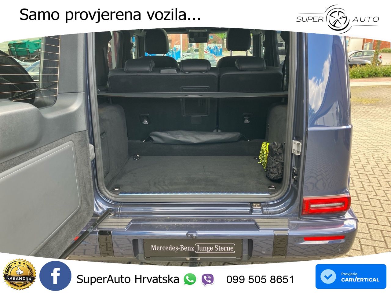 Mercedes G 500 Long (449 KS) 4MATIC 9G-TRONIC AMG LED+GR SJED+ACC