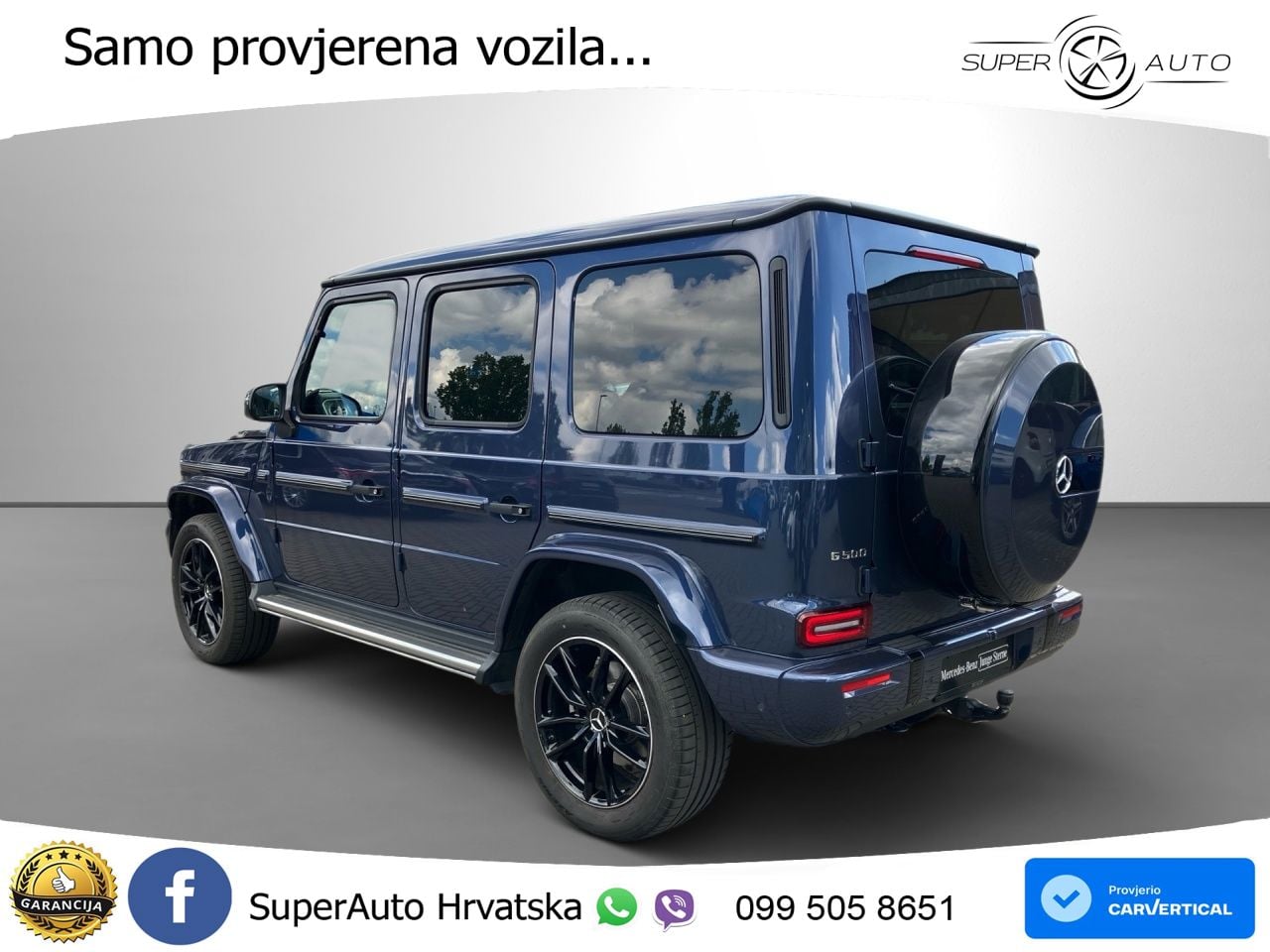 Mercedes G 500 Long (449 KS) 4MATIC 9G-TRONIC AMG LED+GR SJED+ACC