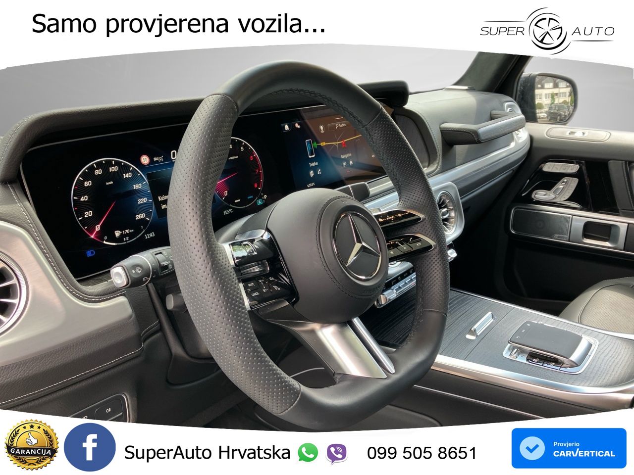 Mercedes G 500 Long (449 KS) 4MATIC 9G-TRONIC AMG LED+GR SJED+ACC