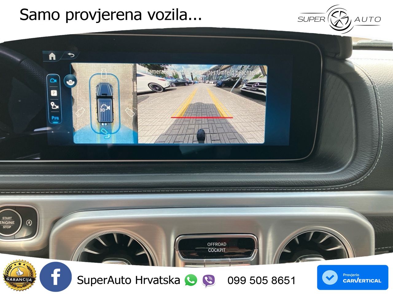 Mercedes G 500 Long (449 KS) 4MATIC 9G-TRONIC AMG LED+GR SJED+ACC
