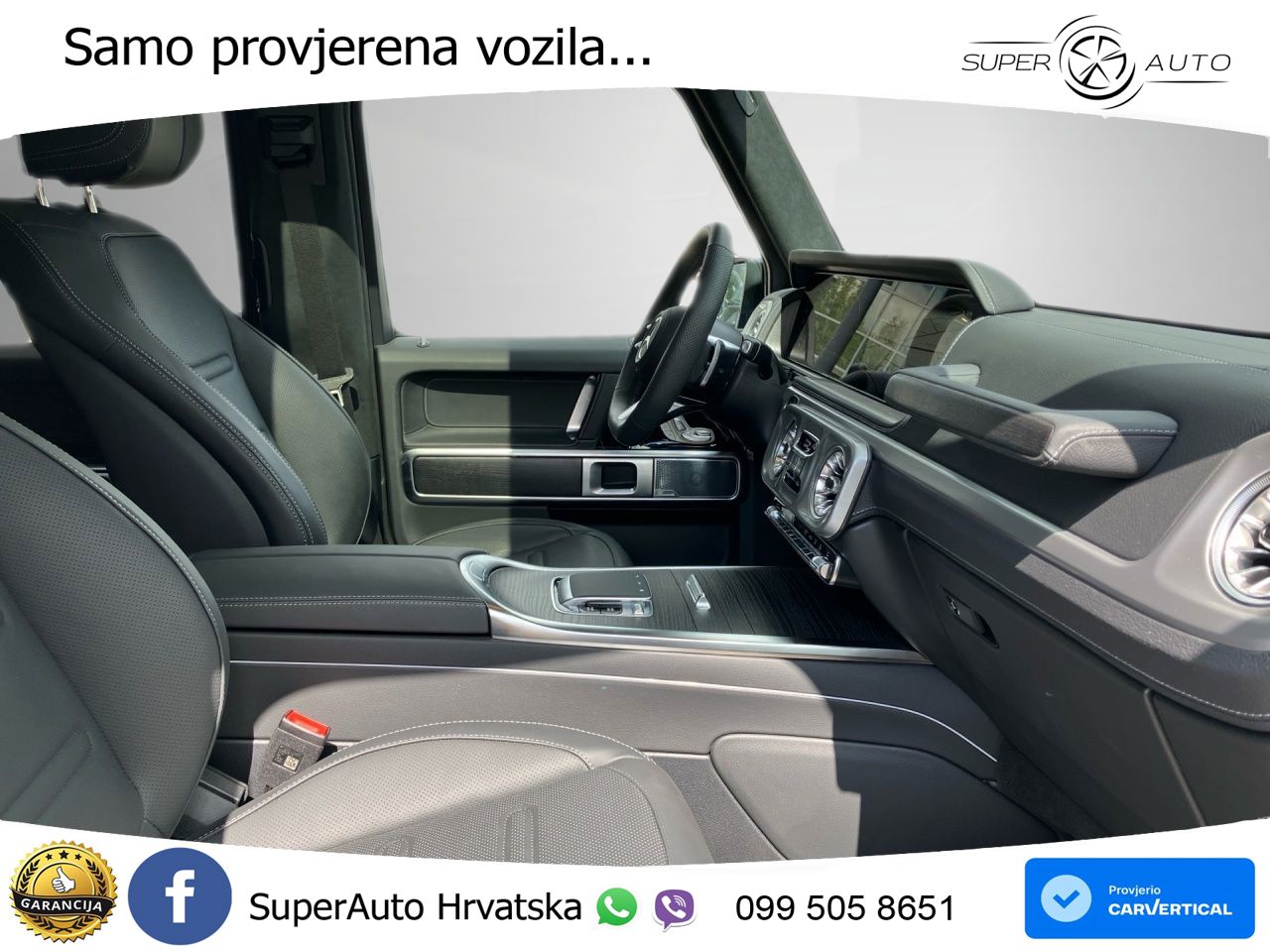 Mercedes G 500 Long (449 KS) 4MATIC 9G-TRONIC AMG LED+GR SJED+ACC