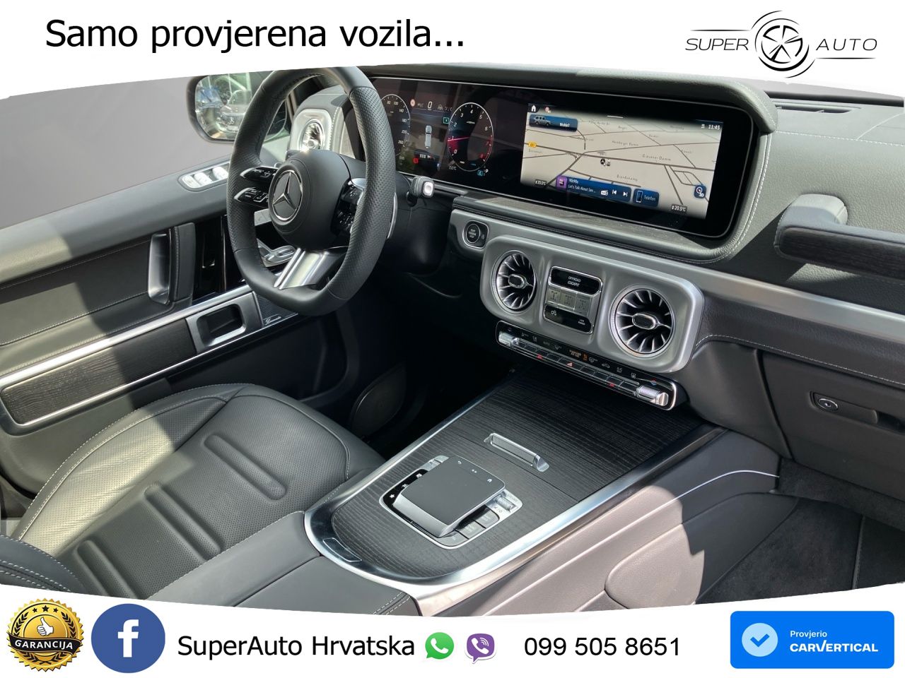 Mercedes G 500 Long (449 KS) 4MATIC 9G-TRONIC AMG LED+GR SJED+ACC
