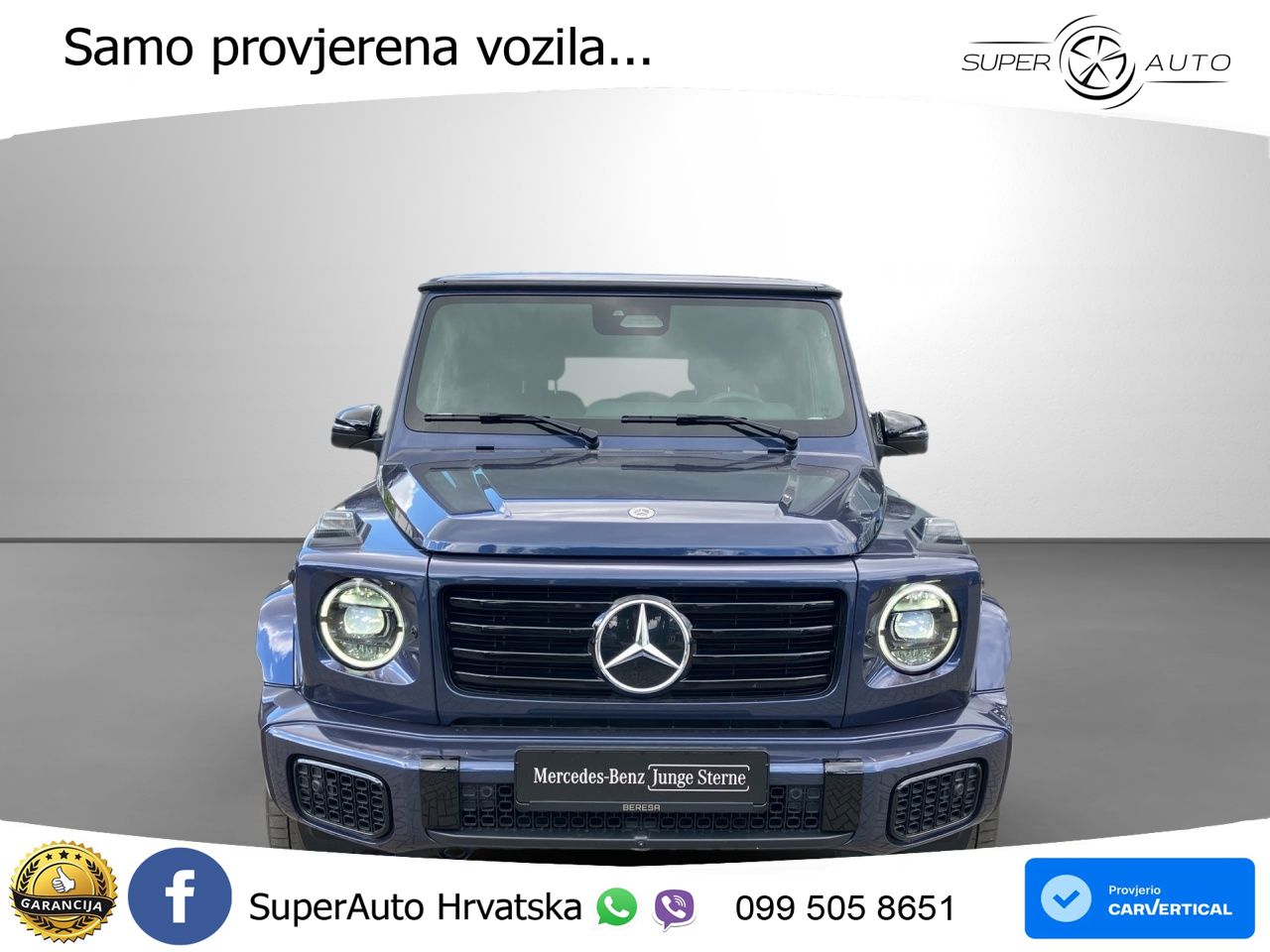 Mercedes G 500 Long (449 KS) 4MATIC 9G-TRONIC AMG LED+GR SJED+ACC