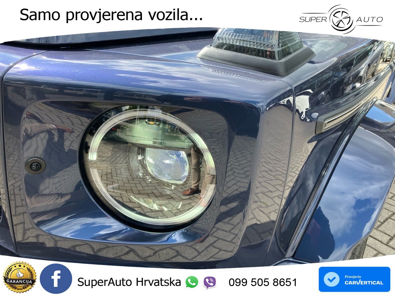 Mercedes G 500 Long (449 KS) 4MATIC 9G-TRONIC AMG LED+GR SJED+ACC