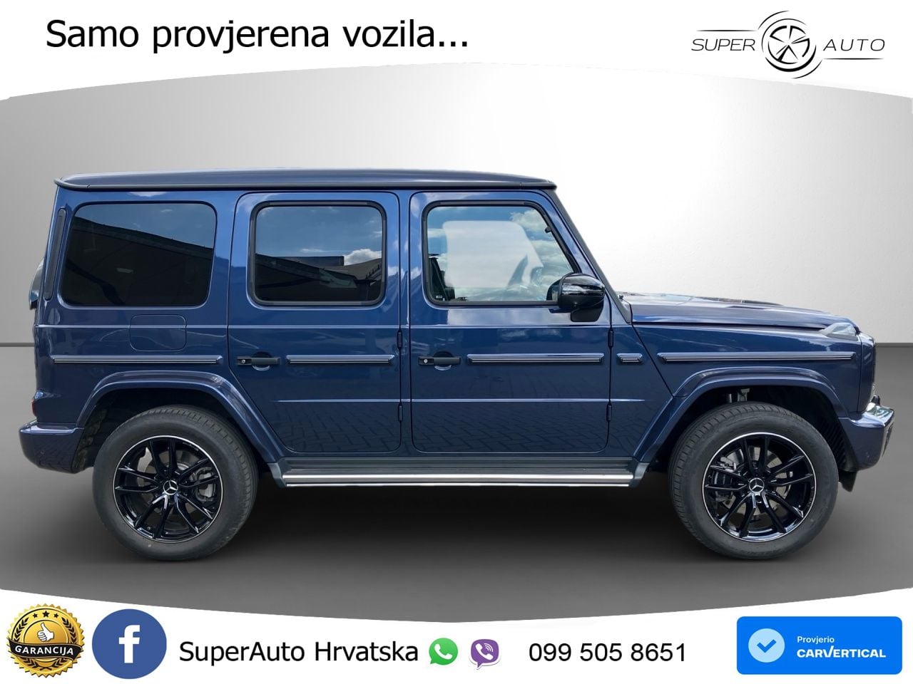 Mercedes G 500 Long (449 KS) 4MATIC 9G-TRONIC AMG LED+GR SJED+ACC