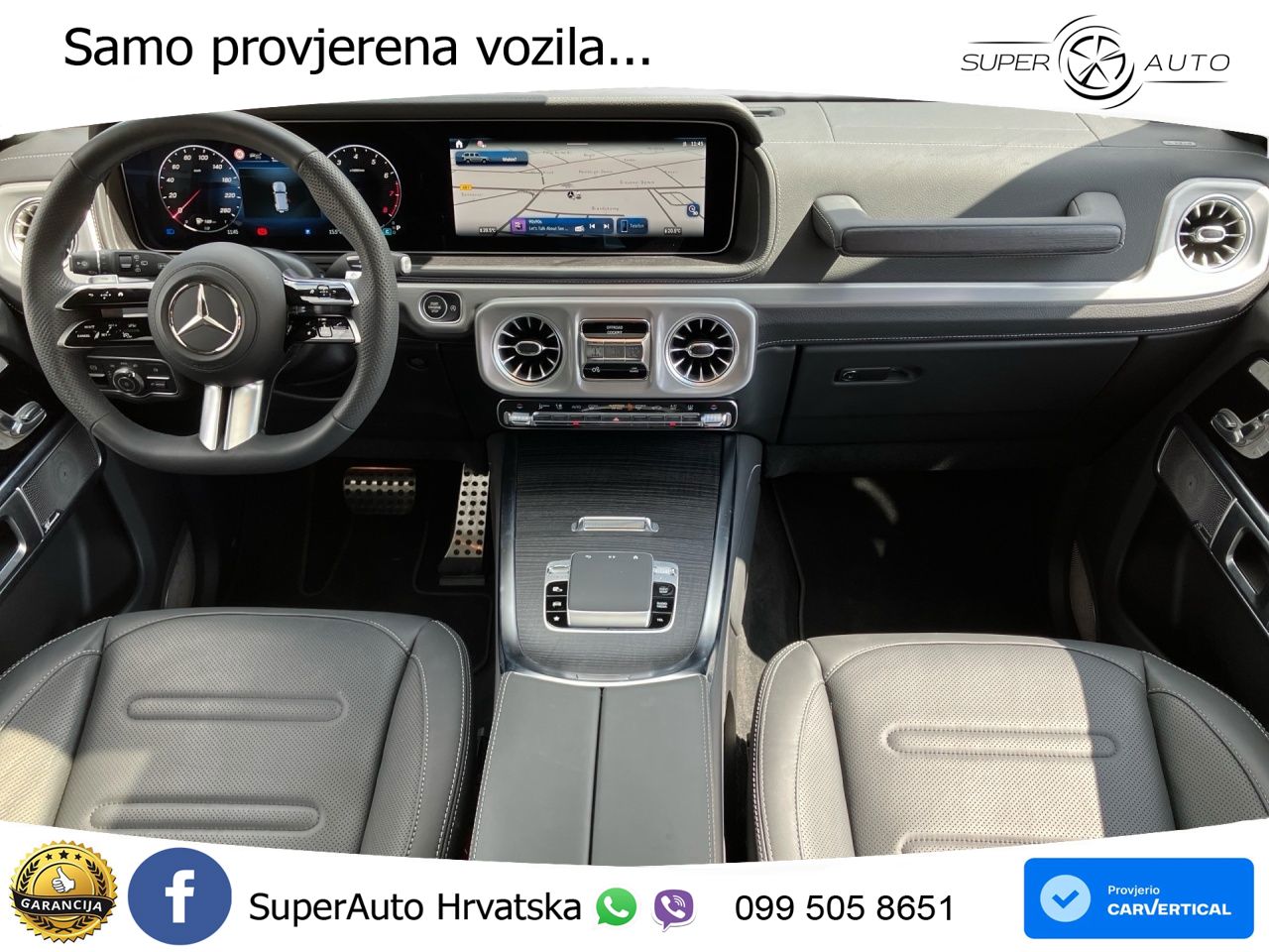 Mercedes G 500 Long (449 KS) 4MATIC 9G-TRONIC AMG LED+GR SJED+ACC