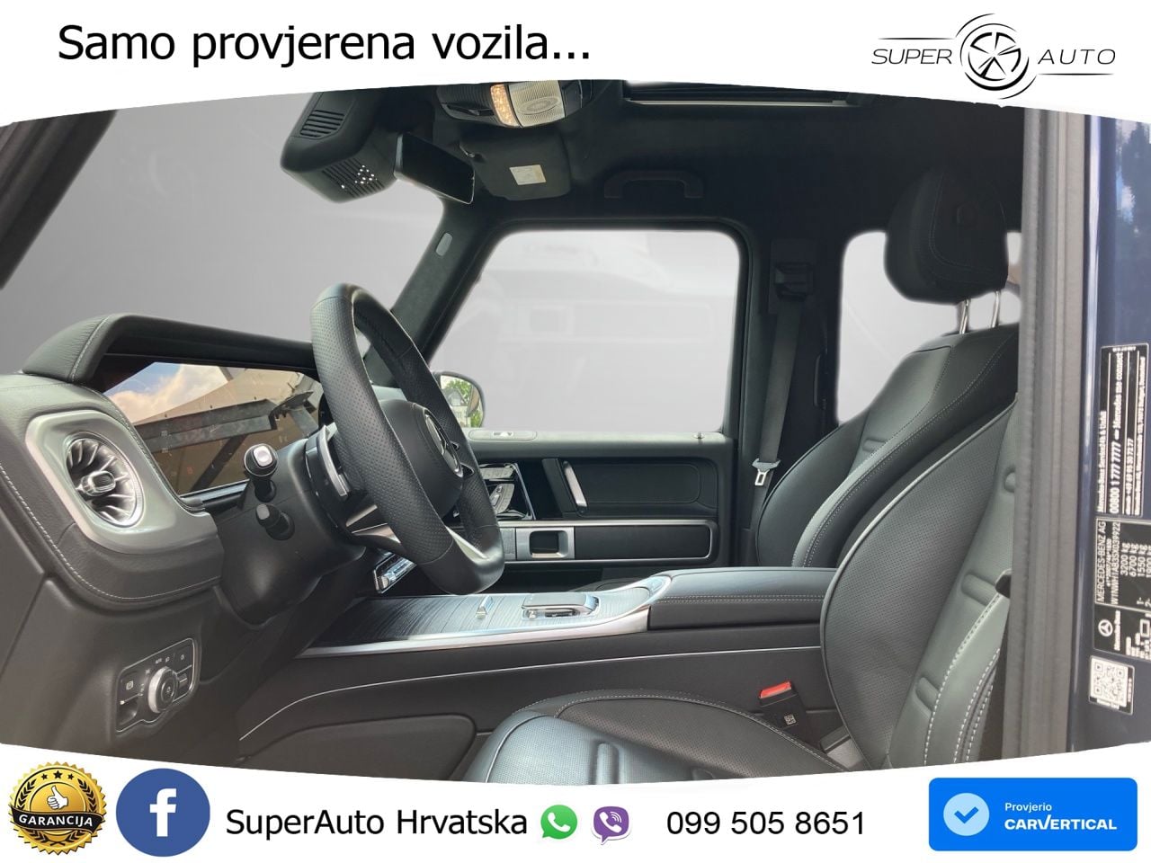 Mercedes G 500 Long (449 KS) 4MATIC 9G-TRONIC AMG LED+GR SJED+ACC