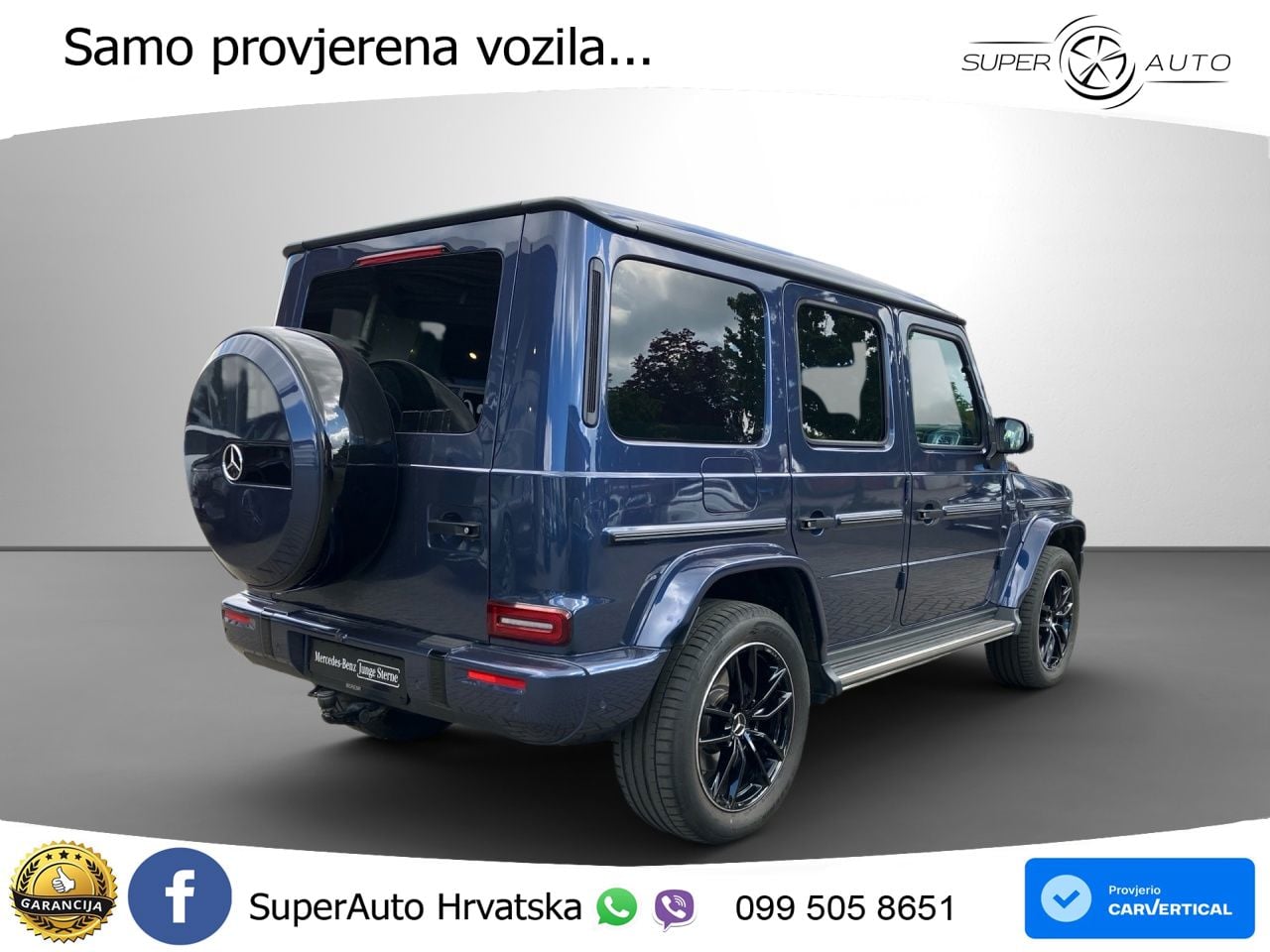 Mercedes G 500 Long (449 KS) 4MATIC 9G-TRONIC AMG LED+GR SJED+ACC
