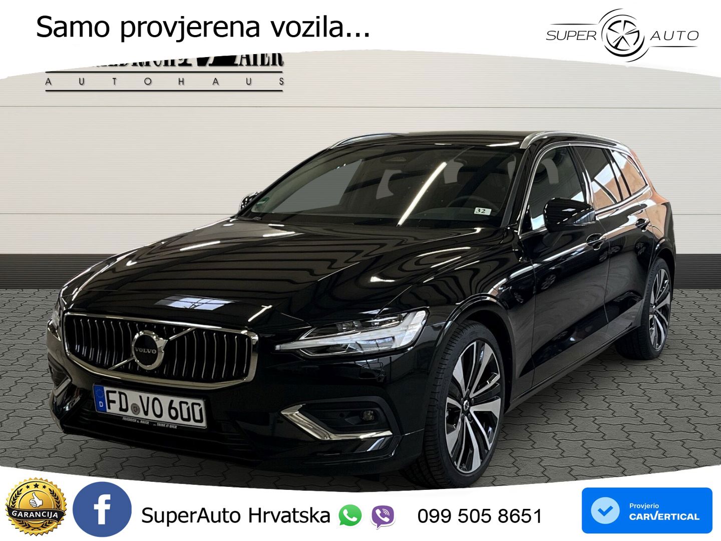Volvo V60 2.0 B4 Diesel Geartronic LED+GR SJED+ACC