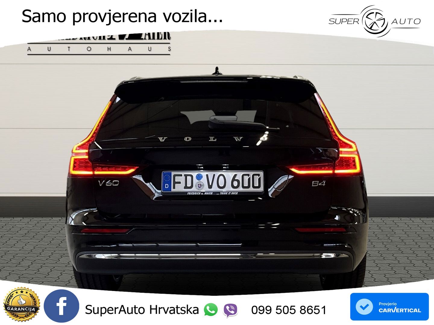 Volvo V60 2.0 B4 Diesel Geartronic LED+GR SJED+ACC