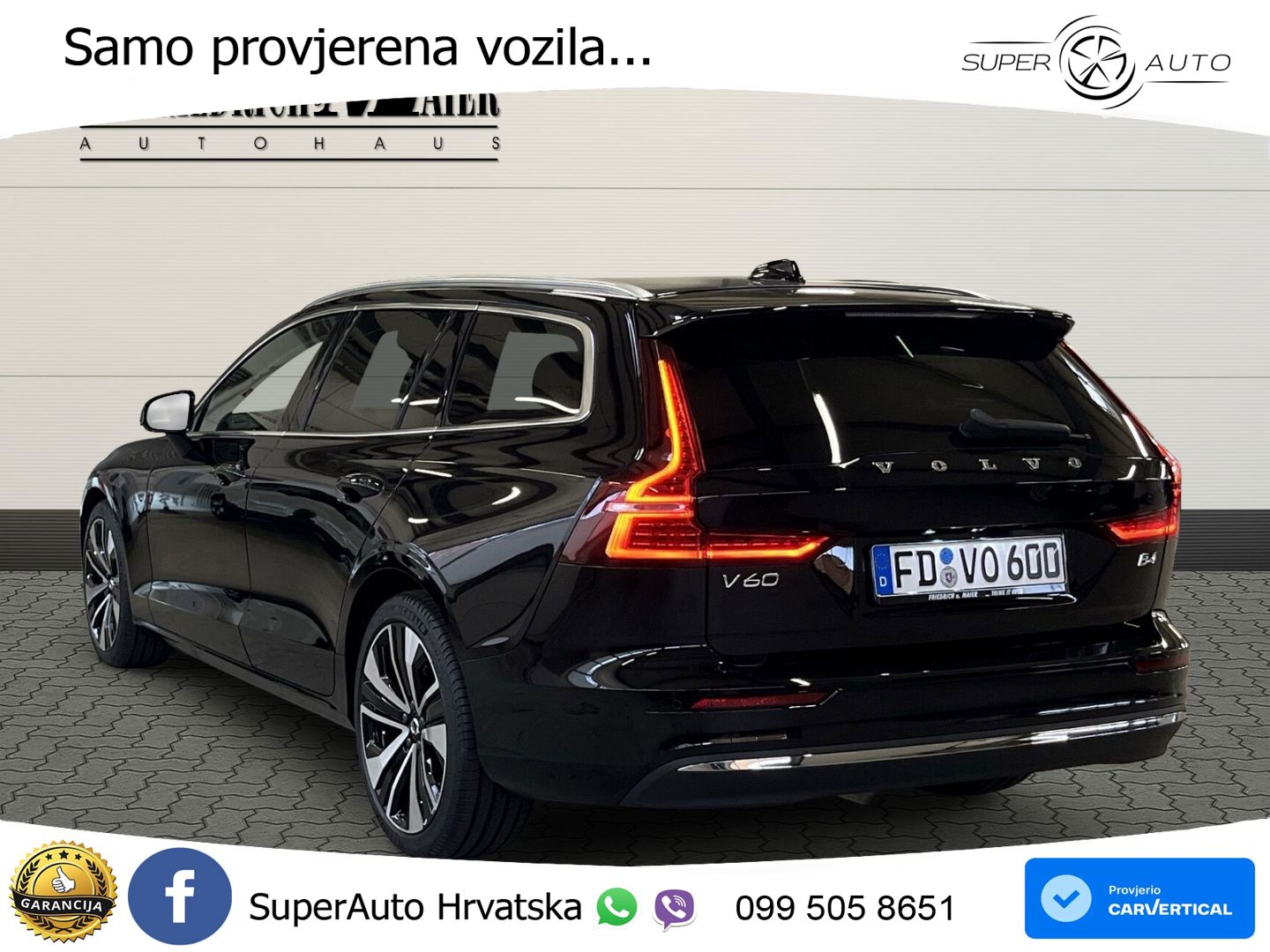 Volvo V60 2.0 B4 Diesel Geartronic LED+GR SJED+ACC