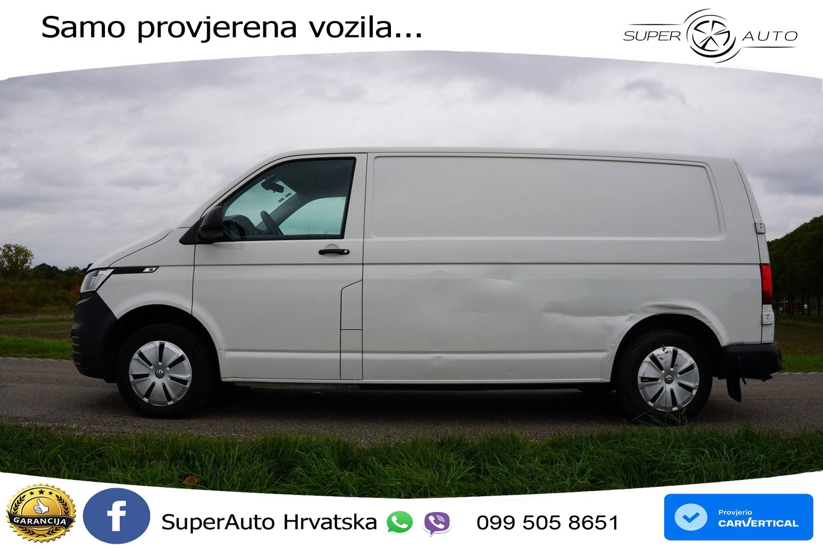 Volkswagen Transporter 2.0 TDI L2H1 / Cruise /Technisch 100 150 KS