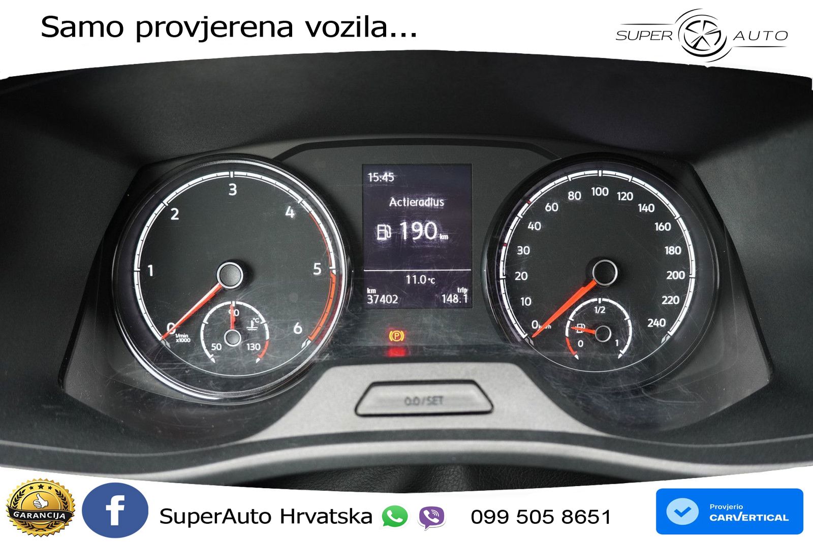 Volkswagen Transporter 2.0 TDI L2H1 / Cruise /Technisch 100 150 KS