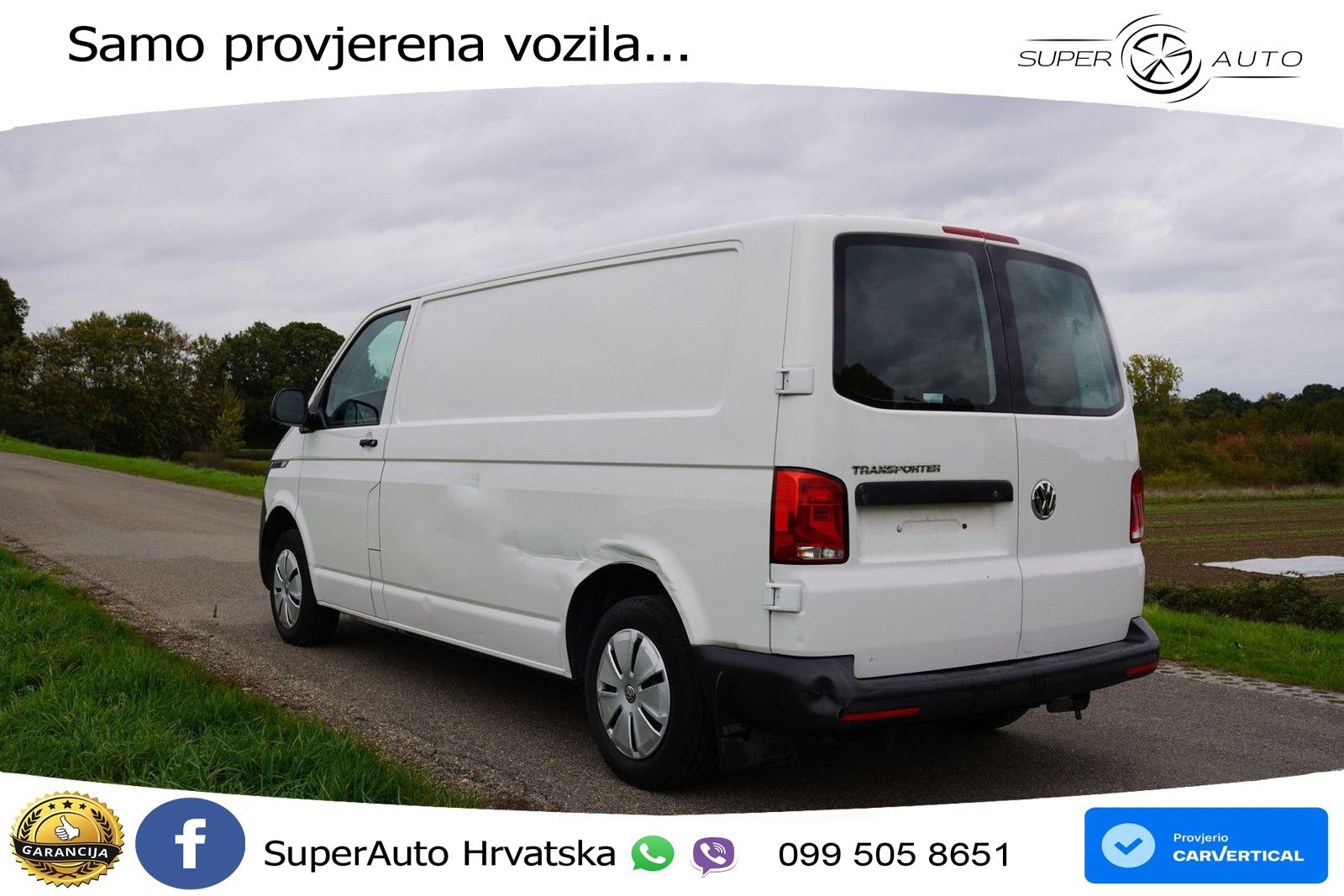 Volkswagen Transporter 2.0 TDI L2H1 / Cruise /Technisch 100 150 KS