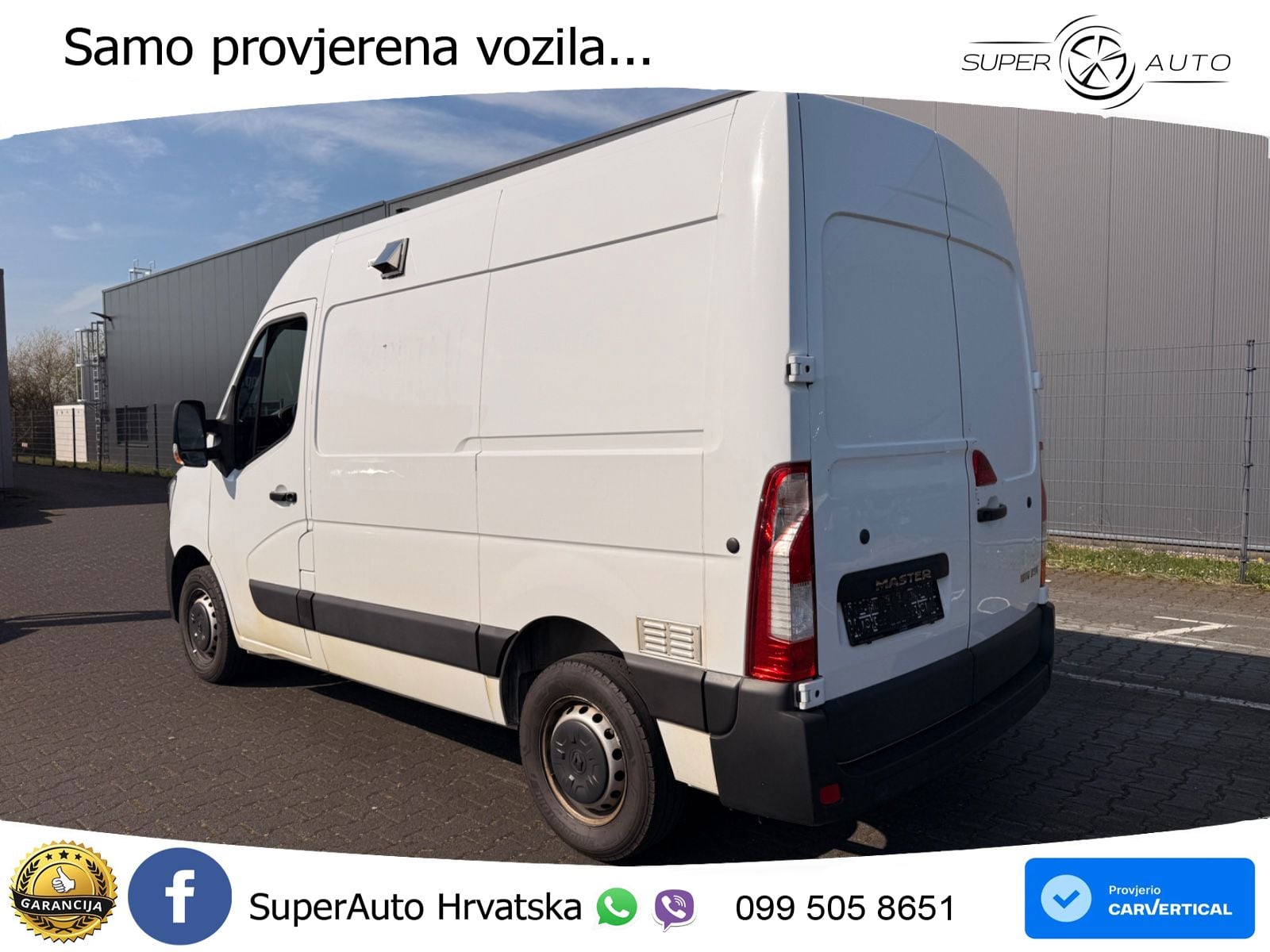 Renault Master III Kasten L1H2 HKa 3,5t*KLIMA*1.HAND 136 KS