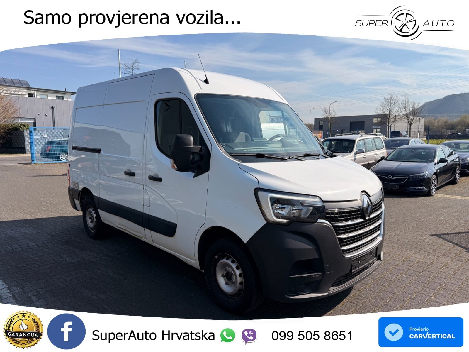 Renault Master III Kasten L1H2 HKa 3,5t*KLIMA*1.HAND 136 KS