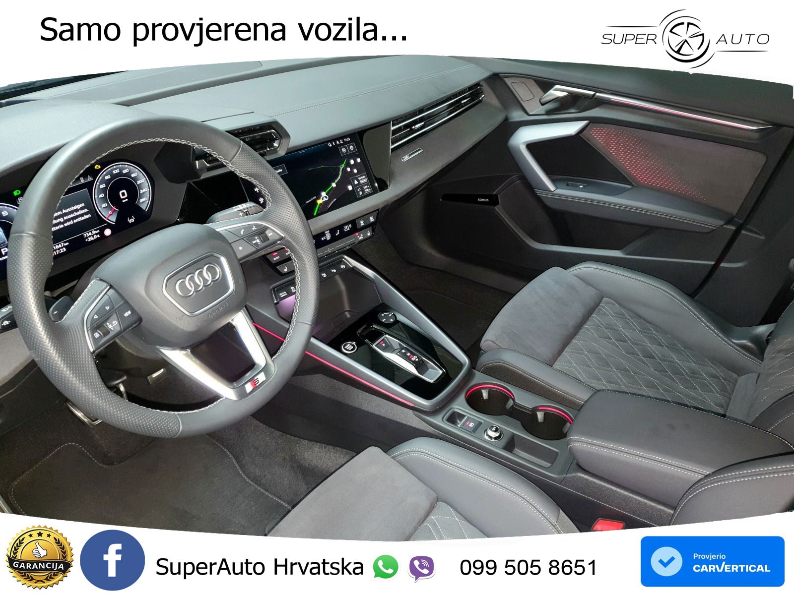 Audi A3 35 TFSI (150 KS) S tronic LED+GR SJED+ACC
