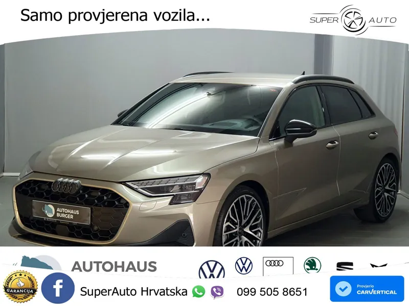 Audi A3 35 TFSI (150 KS) S tronic LED+GR SJED+ACC