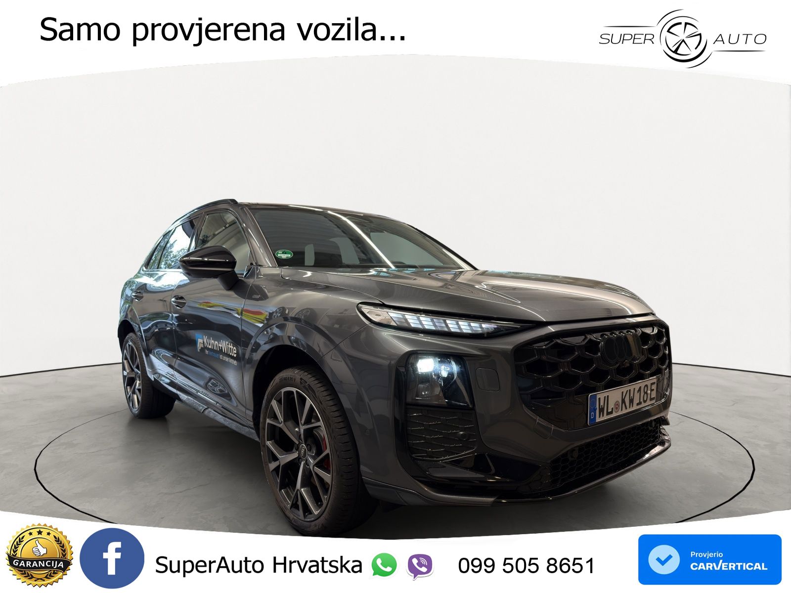 Audi Q3 1.5 TFSIe (272 KS) S tronic MATRIX+GR SJED+KAM