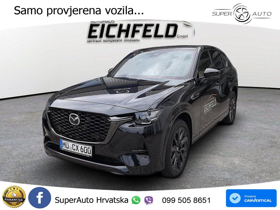 Mazda CX-60 3.3 e-Skyactiv D (254 KS) AWD Automatic MATRIX+GR SJED+KAM