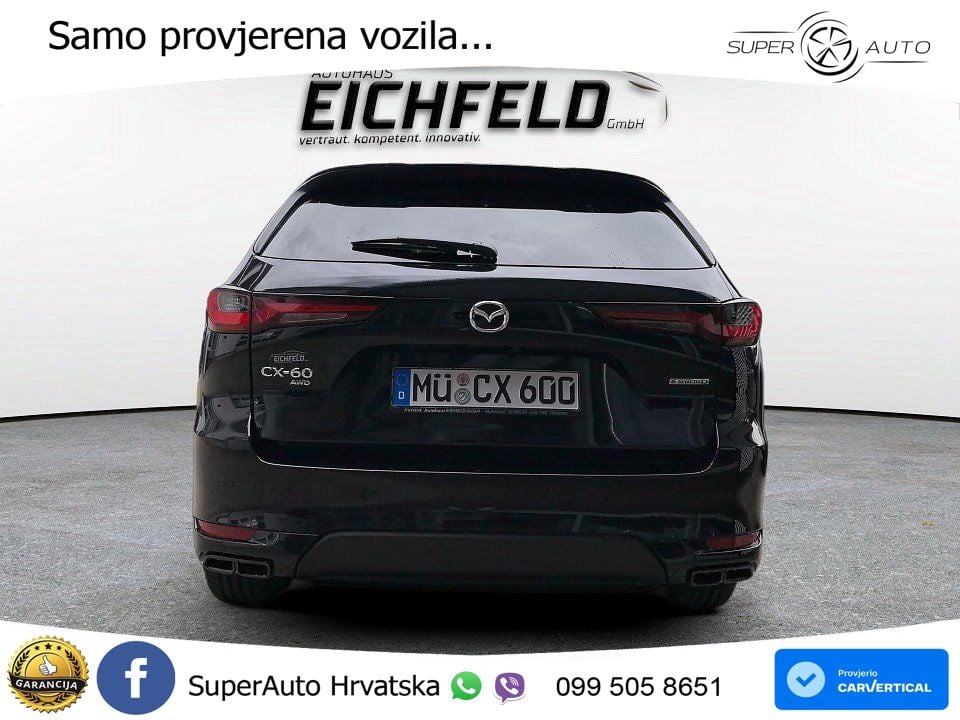Mazda CX-60 3.3 e-Skyactiv D (254 KS) AWD Automatic MATRIX+GR SJED+KAM