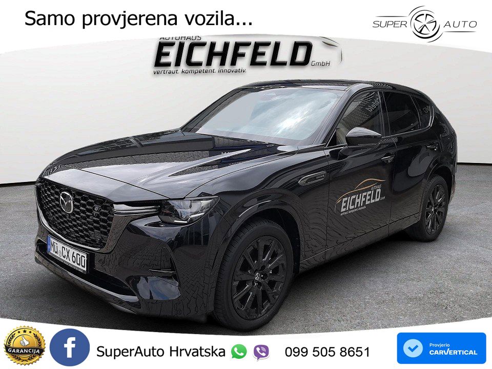 Mazda CX-60 3.3 e-Skyactiv D (254 KS) AWD Automatic MATRIX+GR SJED+KAM