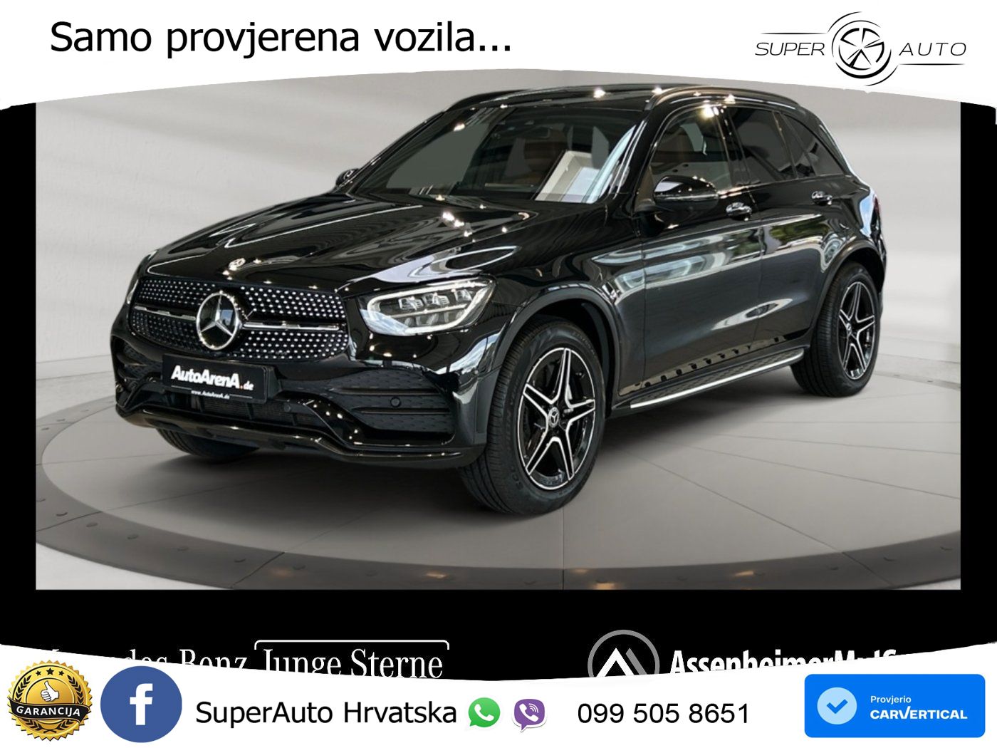 Mercedes GLC 300d (245 KS) 4MATIC G-TRONIC AMG ACC+HEAD+GR SJED+360+PANO